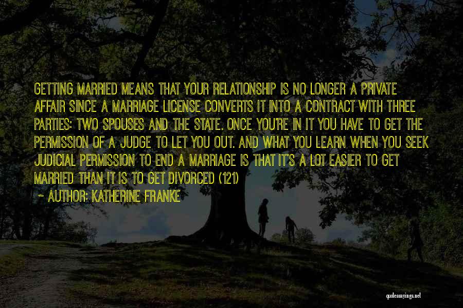 Let's Get Married Quotes By Katherine Franke