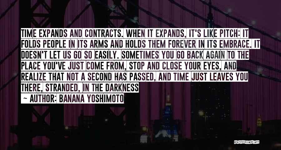Let's Go Back In Time Quotes By Banana Yoshimoto