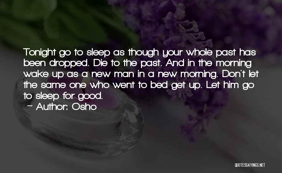 Let's Go To Bed Quotes By Osho