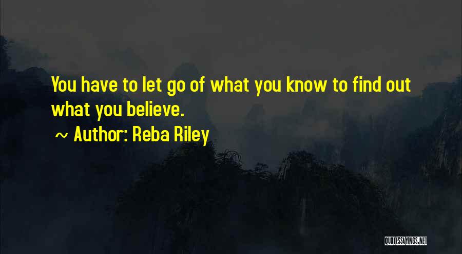 Let's Go To Church Quotes By Reba Riley