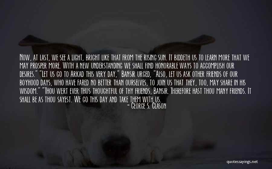 Let's Join Quotes By George S. Clason Let's Join Quotes By George S. Clason