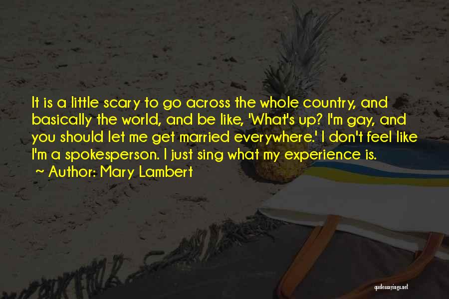 Let's Just Get Married Quotes By Mary Lambert