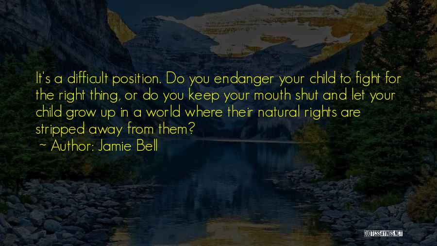 Let's Keep Fighting Quotes By Jamie Bell