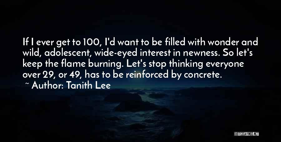 Let's Keep It 100 Quotes By Tanith Lee