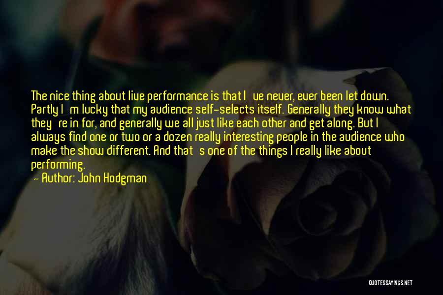 Let's Know Each Other Quotes By John Hodgman