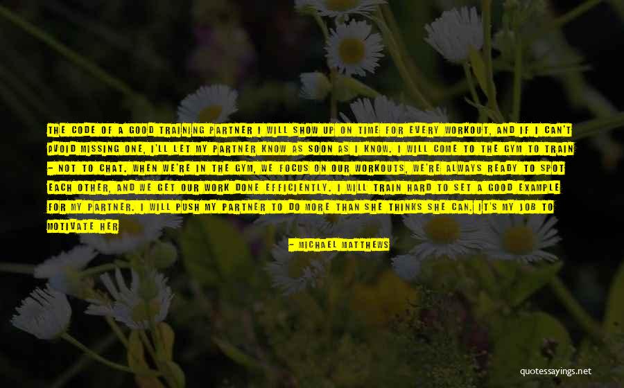 Let's Know Each Other Quotes By Michael Matthews Let's Know Each Other Quotes By Michael Matthews