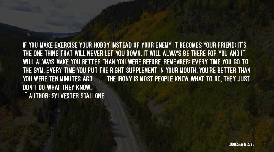 Let's Make It Right Quotes By Sylvester Stallone