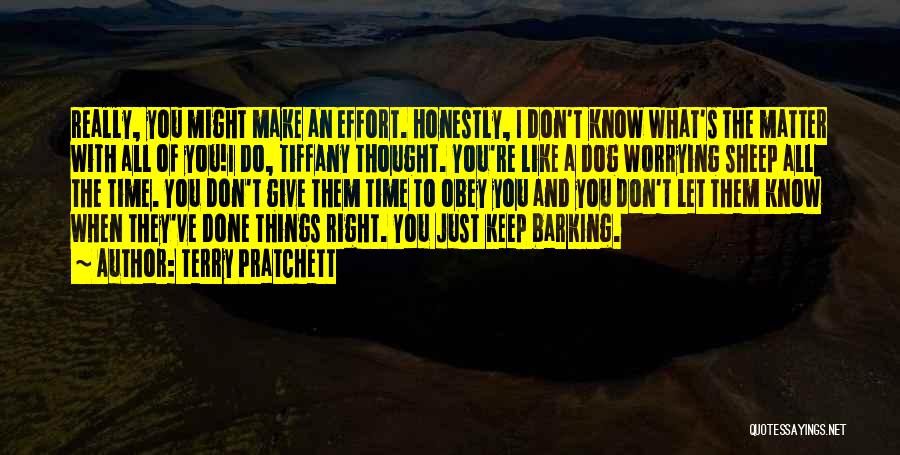 Let's Make Things Right Quotes By Terry Pratchett