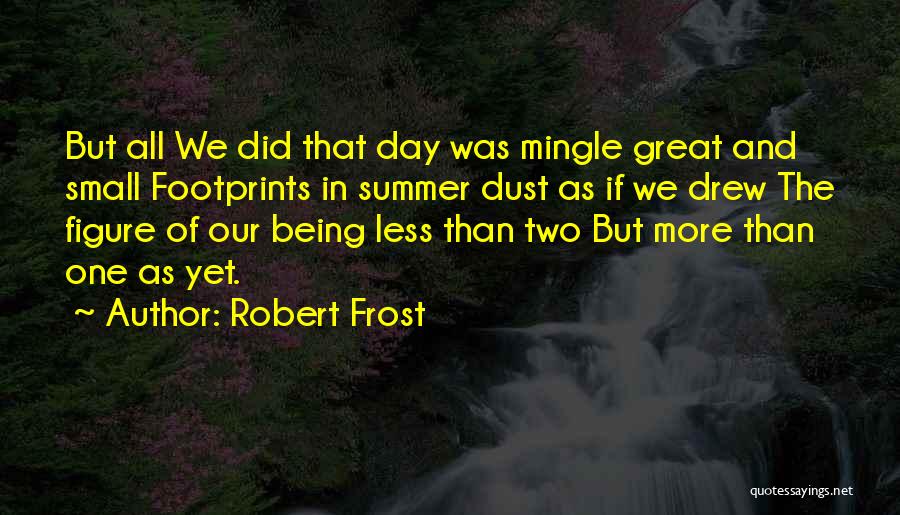 Let's Mingle Quotes By Robert Frost