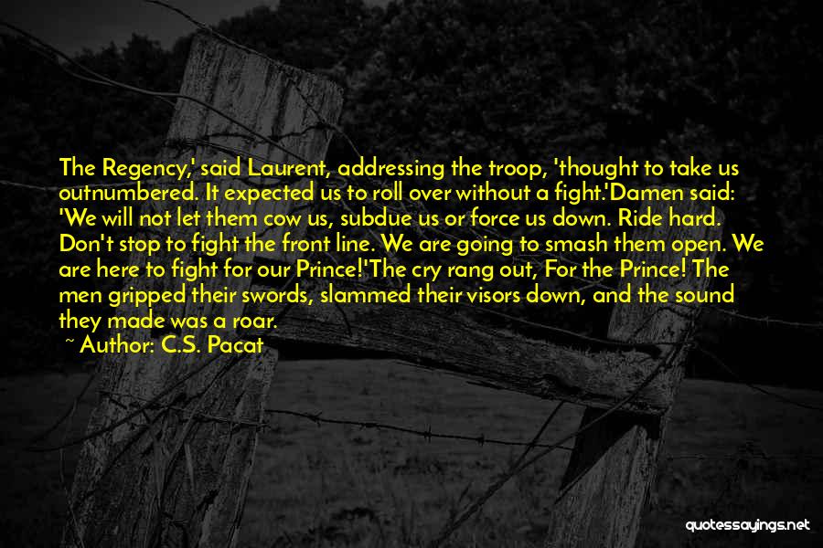Let's Not Fight Quotes By C.S. Pacat