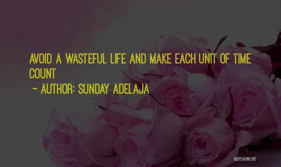 Let's Not Waste Time Quotes By Sunday Adelaja