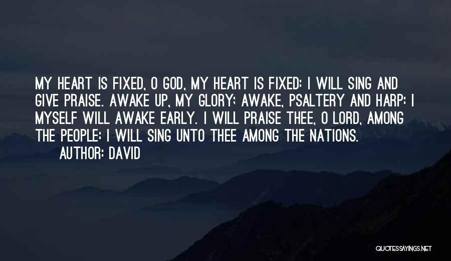 Let's Praise The Lord Quotes By David