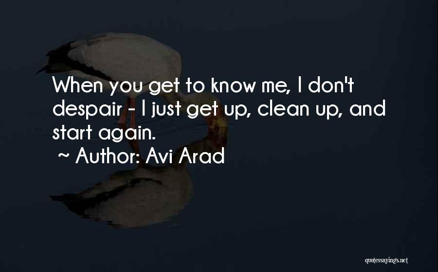 Let's Start All Over Again Quotes By Avi Arad