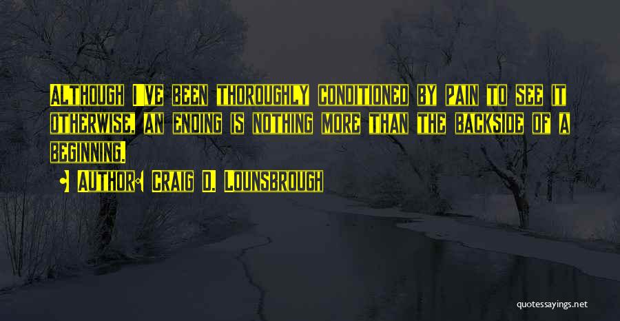 Let's Start New Year Quotes By Craig D. Lounsbrough