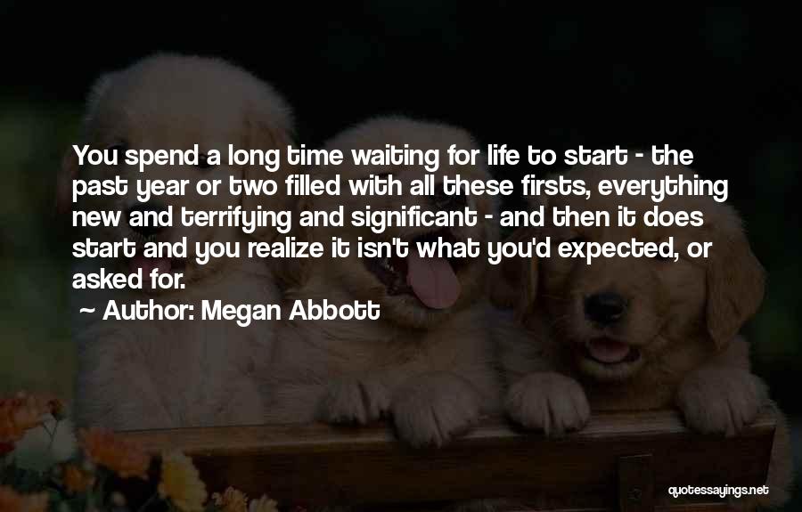 Let's Start New Year Quotes By Megan Abbott