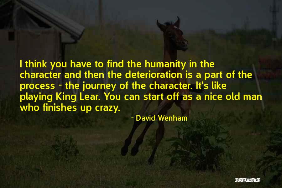 Let's Start The Journey Quotes By David Wenham Let's Start The Journey Quotes By David Wenham