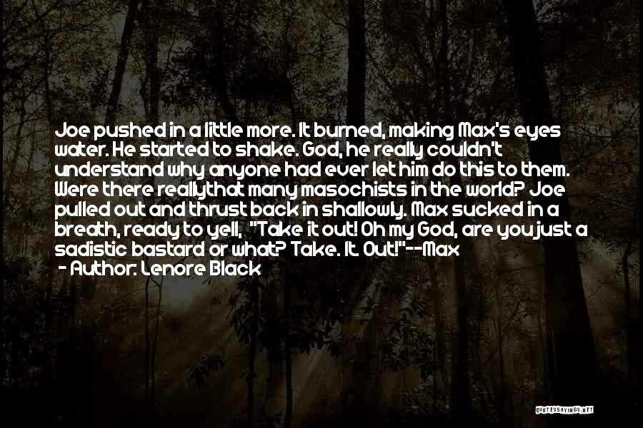 Let's Take It Back Quotes By Lenore Black