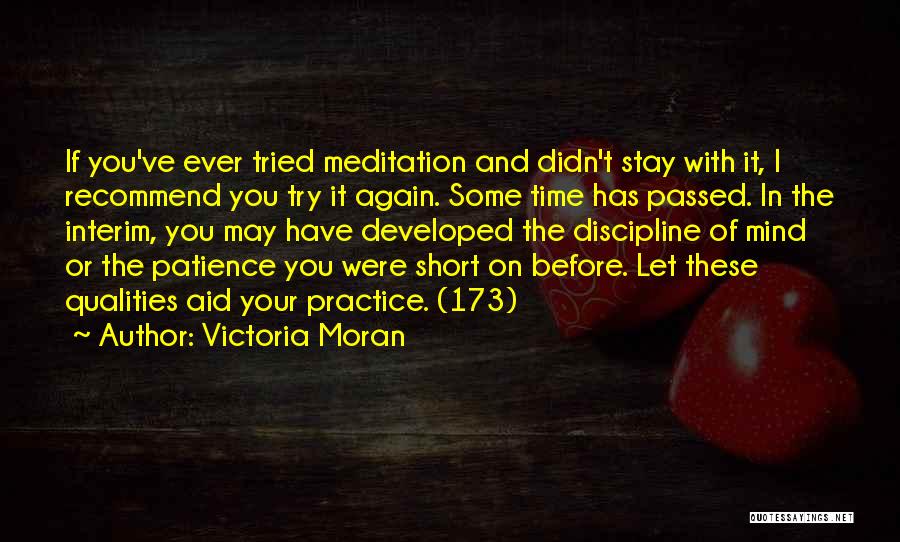 Let's Try Again Quotes By Victoria Moran