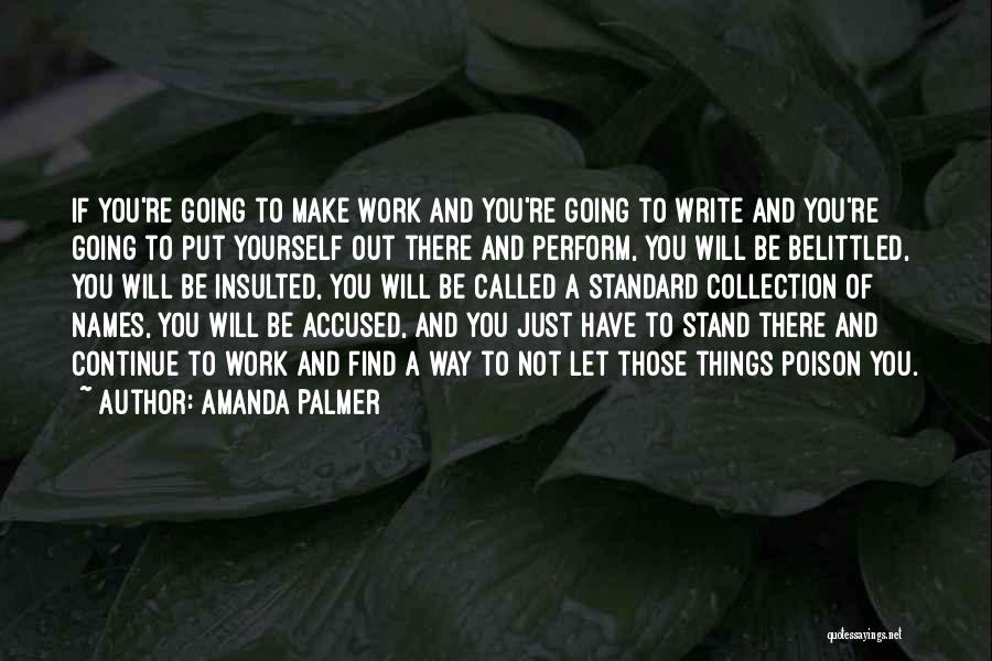 Let's Work Things Out Quotes By Amanda Palmer