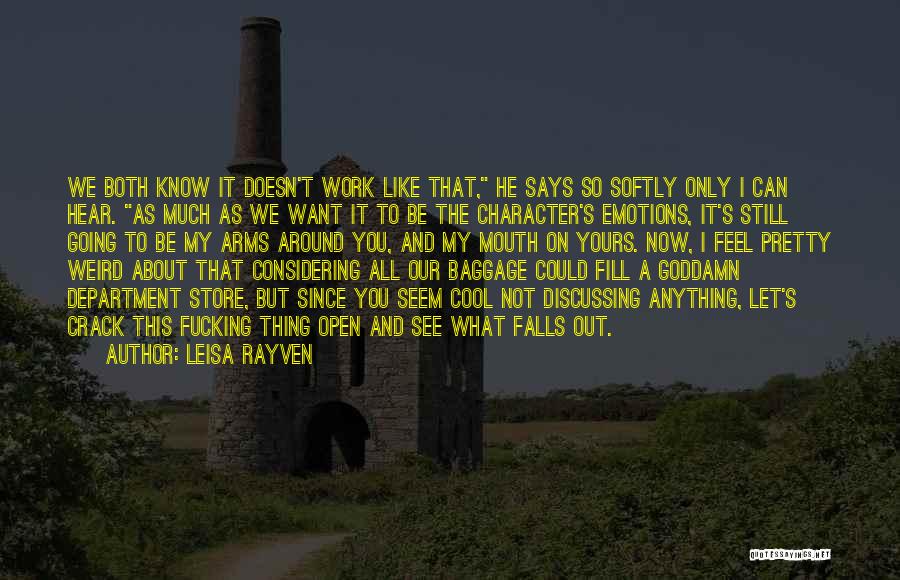 Let's Work This Out Quotes By Leisa Rayven