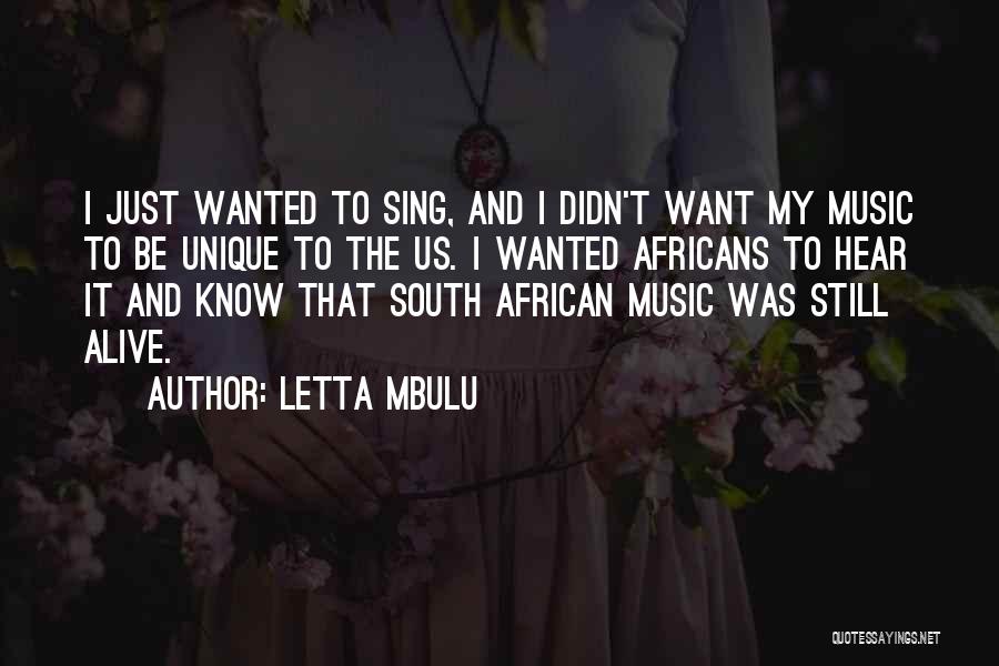 Letta Mbulu Quotes 1667382