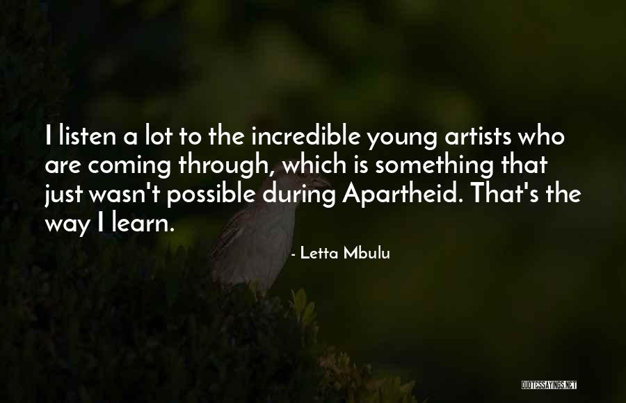 Letta Mbulu Quotes 1714846