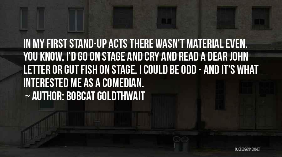 Letter D Quotes By Bobcat Goldthwait