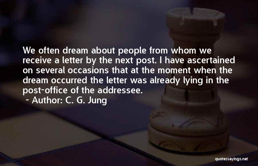 Letter G Quotes By C. G. Jung