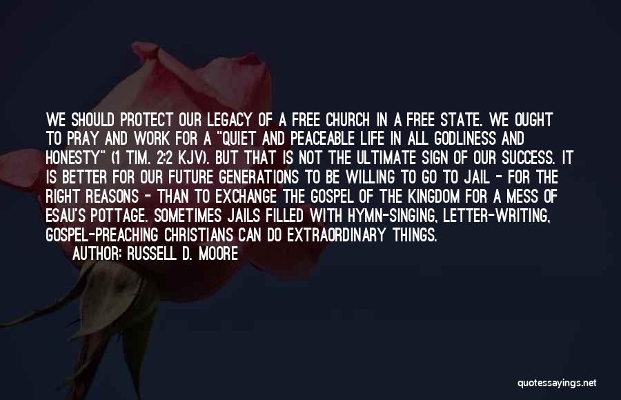 Letter Sign Off Quotes By Russell D. Moore