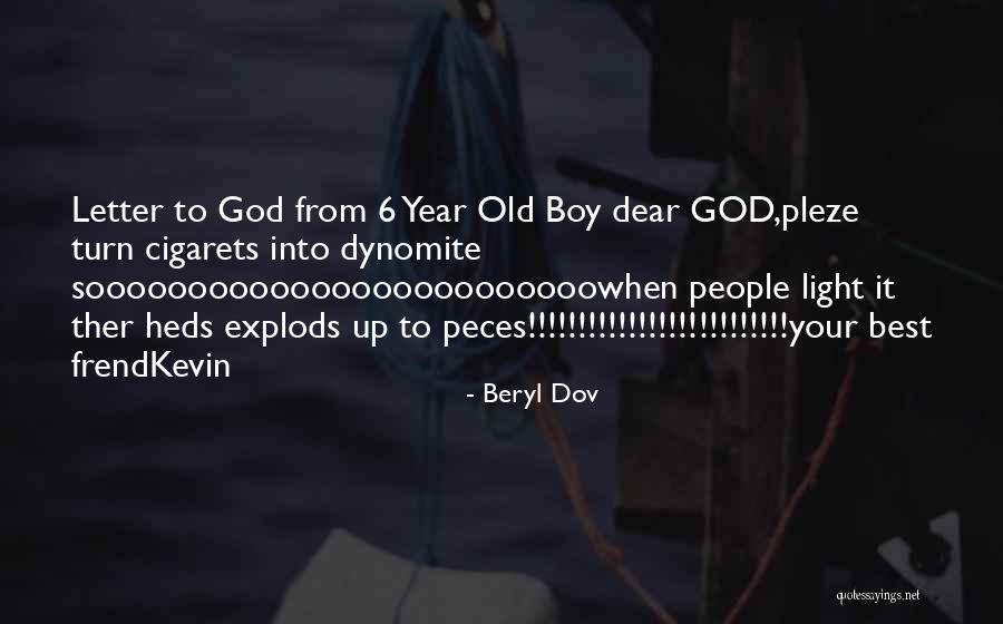 Letter To God Quotes By Beryl Dov