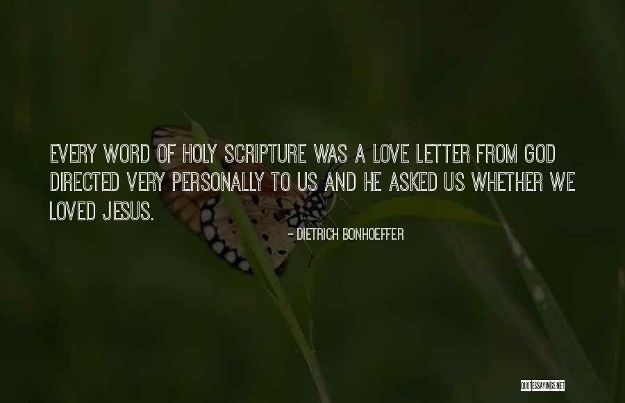 Letter To God Quotes By Dietrich Bonhoeffer