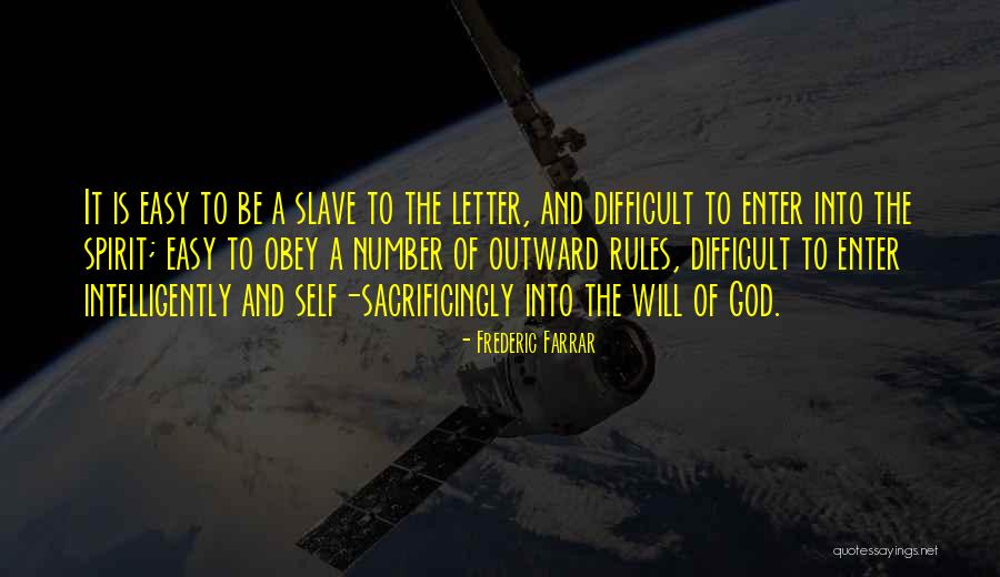 Letter To God Quotes By Frederic Farrar Letter To God Quotes By Frederic Farrar