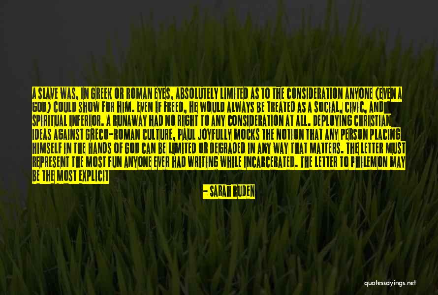 Letter To God Quotes By Sarah Ruden Letter To God Quotes By Sarah Ruden