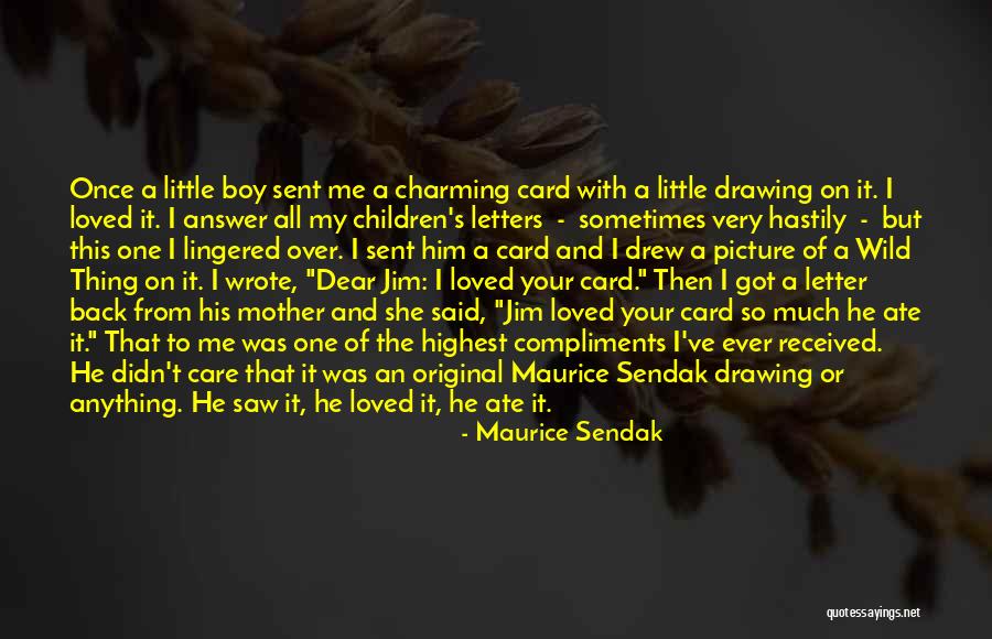 Letter To My Mother Quotes By Maurice Sendak Letter To My Mother Quotes By Maurice Sendak