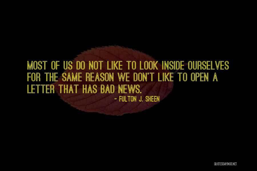 Letter To Self Quotes By Fulton J. Sheen Letter To Self Quotes By Fulton J. Sheen