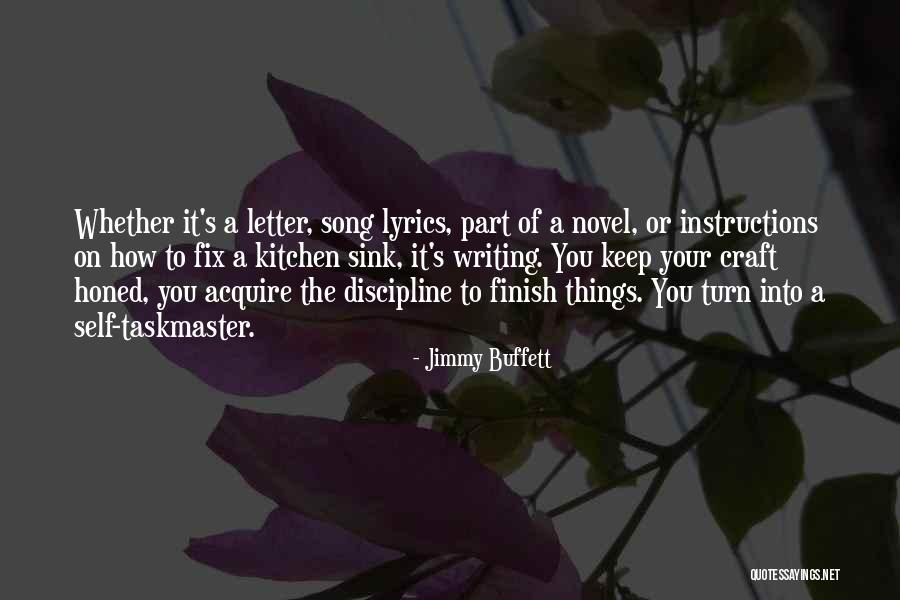 Letter To Self Quotes By Jimmy Buffett Letter To Self Quotes By Jimmy Buffett
