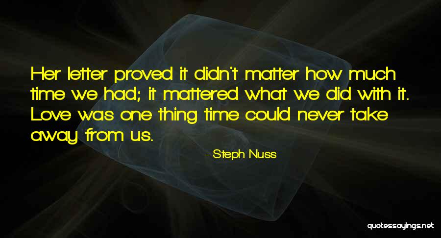 Letter We Quotes By Steph Nuss Letter We Quotes By Steph Nuss