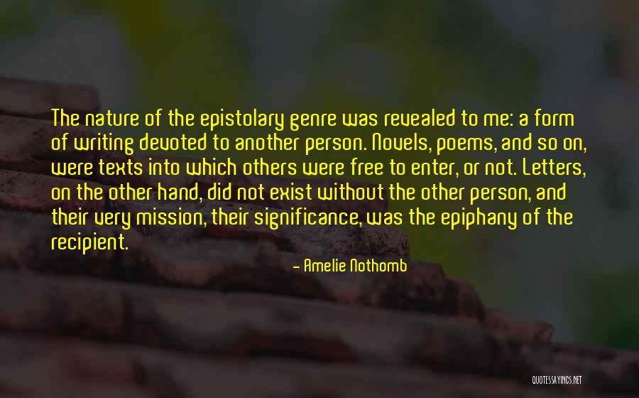Letter Writing Quotes By Amelie Nothomb Letter Writing Quotes By Amelie Nothomb