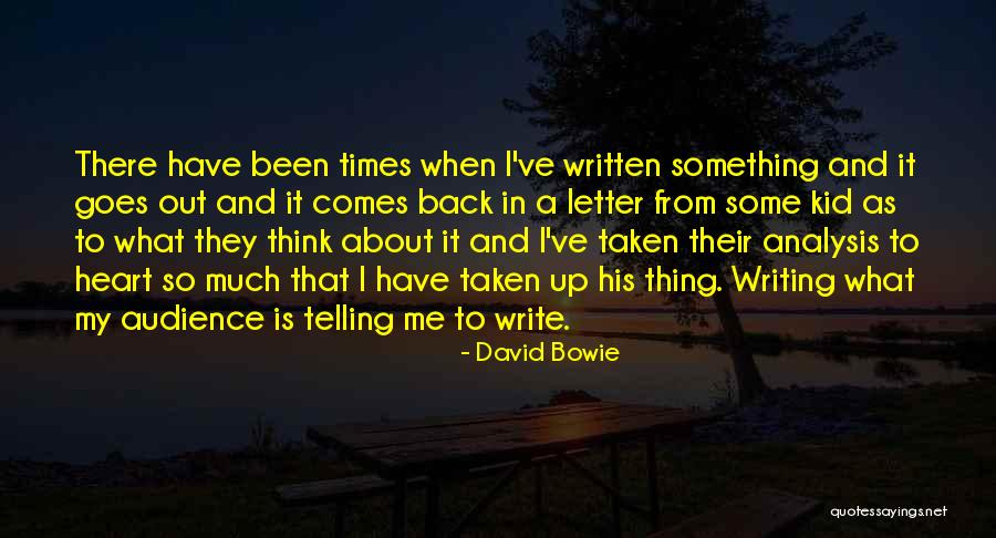 Letter Writing Quotes By David Bowie Letter Writing Quotes By David Bowie