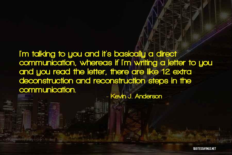 Letter Writing Quotes By Kevin J. Anderson Letter Writing Quotes By Kevin J. Anderson