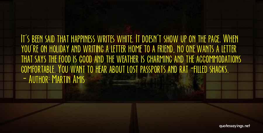 Letter Writing Quotes By Martin Amis