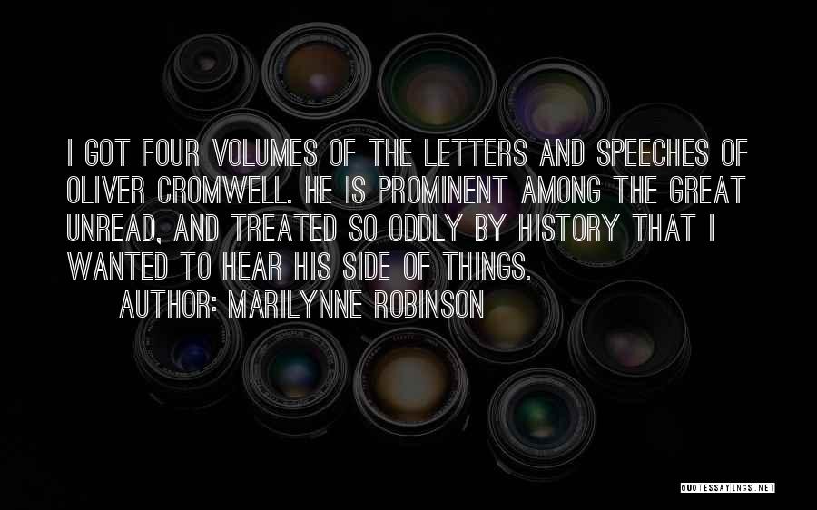 Letters And Quotes By Marilynne Robinson