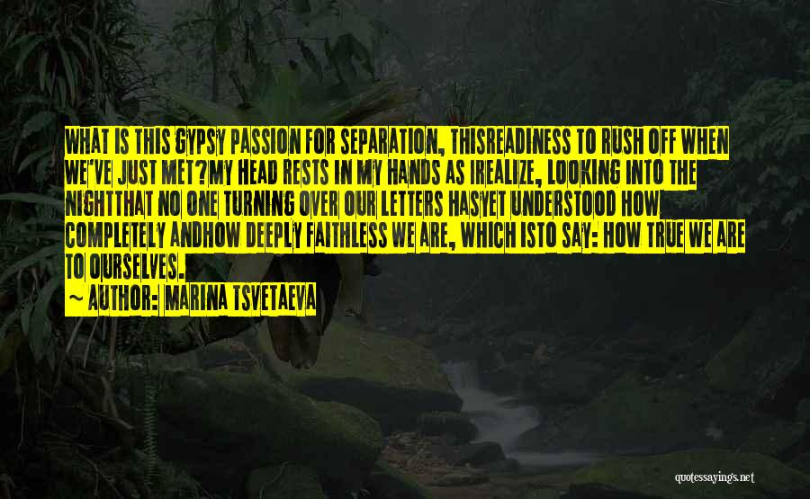 Letters And Quotes By Marina Tsvetaeva