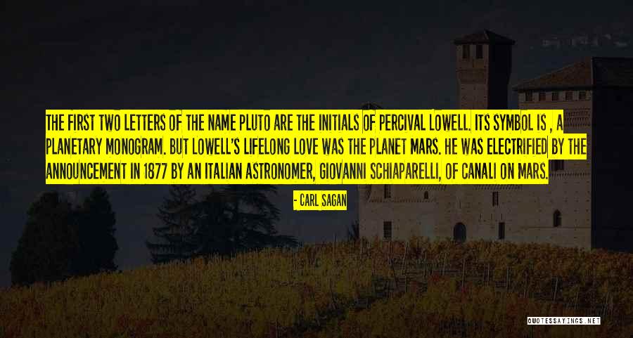 Letters In A Name Quotes By Carl Sagan Letters In A Name Quotes By Carl Sagan