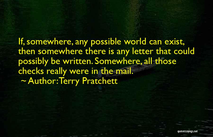 Letters In The Mail Quotes By Terry Pratchett