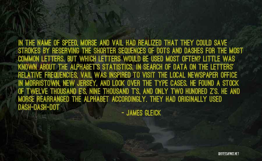 Letters Of The Alphabet Quotes By James Gleick Letters Of The Alphabet Quotes By James Gleick