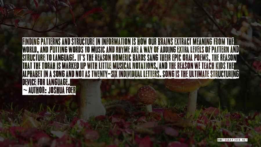 Letters Of The Alphabet Quotes By Joshua Foer