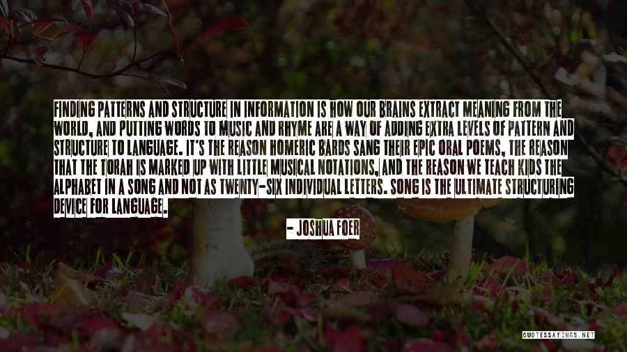 Letters Of The Alphabet Quotes By Joshua Foer Letters Of The Alphabet Quotes By Joshua Foer