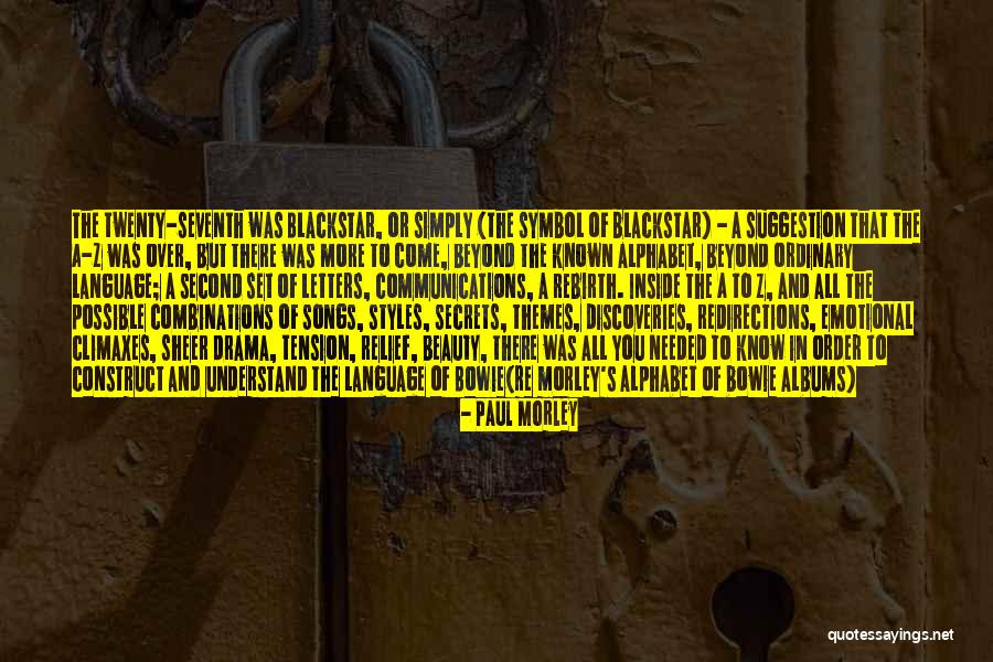 Letters Of The Alphabet Quotes By Paul Morley Letters Of The Alphabet Quotes By Paul Morley