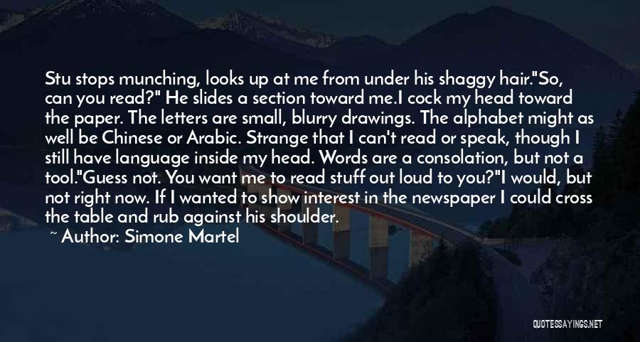 Letters Of The Alphabet Quotes By Simone Martel
